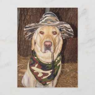 I'd Rather be Hunting Postcard