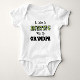I'd Rather Be Hunting with Grandpa Baby Bodysuit