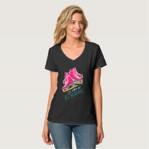 I'd Rather Be Ice Skating Funny Figure Skaters T-Shirt