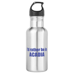 I'd Rather Be In Acadia 532 Ml Water Bottle