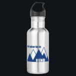 I'd Rather Be In Bend Oregon Mountain 532 Ml Water Bottle<br><div class="desc">Whether you're seeking river activities,  hiking and biking on endless miles of trail,  or a cutting-edge urban trail System,  Bend Oregon has it all. This woodsy design celebrates Bend.</div>