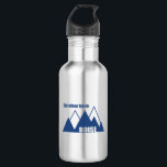 I'd Rather Be In Boise Idaho Mountain 532 Ml Water Bottle<br><div class="desc">With a mountain town feel and the amazing wilderness of the Frank Church on it's doorstep,  Boise Idaho is an adventure paradise. This great vintage design has a retro look.</div>