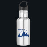 I'd Rather Be In Bozeman Montana Mountain 532 Ml Water Bottle<br><div class="desc">With Bozeman,  Montana's proximity to Yellowstone and abundance of mountains and recreation, it's an adventure paradise. This great vintage design has a retro look.</div>