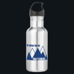 I'd Rather Be In Brattleboro Vermont Mountain 532 Ml Water Bottle<br><div class="desc">Named one of the top ten small art towns in the country,  Brattleboro's downtown is packed with coffee shops and bookstores and the town is surrounded by nature. Whether it be hiking,  cycling,  camping,  paddling,  fishing,  or skiing,  Brattleboro is an adventure sports hub.</div>