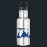I'd Rather Be In Brattleboro Vermont Mountain 532 Ml Water Bottle<br><div class="desc">Named one of the top ten small art towns in the country,  Brattleboro's downtown is packed with coffee shops and bookstores and the town is surrounded by nature. Whether it be hiking,  cycling,  camping,  paddling,  fishing,  or skiing,  Brattleboro is an adventure sports hub.</div>