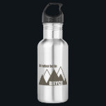 I'd Rather Be In Bryce Canyon Mountain 532 Ml Water Bottle<br><div class="desc">Bryce Canyon National Park in southern Utah is known for crimson coloured hoodoos,  which are spire-shaped rock formations.</div>