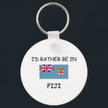 I'd rather be in Fiji Key Ring<br><div class="desc">Use the search tool at my store for other professional and jobs merchandise. I'd rather be in Fiji products avaiable on tshirts, sweatshirts, kids shirts, infant onsies, stickers, magnets, and much more Fiji clothing fully customisable to your specifcations. If you like what you see, please link to my store (www.zazzle.com/flagshirt)...</div>