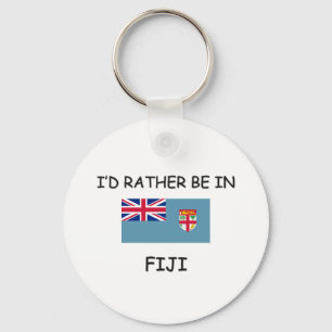 I'd rather be in Fiji Key Ring