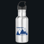 I'd Rather Be In Gunnison Colorado Mountain 532 Ml Water Bottle<br><div class="desc">Surrounded by ski areas,  a national recreation area,  a national park,  lakes,  rivers,  and mesas and amazing mountains,  Gunnison Colorado is an adventure paradise. This great vintage design has a retro look.</div>