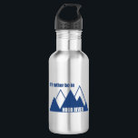 I'd Rather Be In Hood River Oregon Mountain 532 Ml Water Bottle<br><div class="desc">Hood River,  Oregon  and the Columbia River Gorge offer fly fishing,  hunting,  hiking,  biking,  running,  surfing,  kayaking,  rafting,  tubing,  zip lining,  skiing,  snowboarding,  and rock climbing out your door!</div>