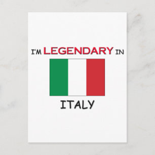 I'd Rather Be In ITALY Postcard