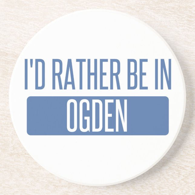 I'd rather be in Ogden Coaster (Front)