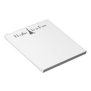 I'd Rather Be in Paris Notepad
