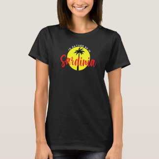 I'd Rather Be in Sardinia - Beach Vacation Blue Pr T-Shirt
