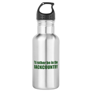 I'd Rather Be In The Backcountry 532 Ml Water Bottle