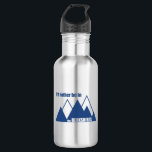 I'd Rather Be In The Berkshires Mountain 532 Ml Water Bottle<br><div class="desc">The Berkshires are a highland region in the western parts of Massachusetts and northwest Connecticut known for natural beauty and outdoor adventure.</div>