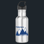 I'd Rather Be In The North Cascades Mountain 532 Ml Water Bottle<br><div class="desc">North Cascades National Park is like no other. Washington Pass,  Maple Pass,  the Blue Lake Trail,  it just surprises at every turn. Show your passion for remote wilderness and your love of this park!</div>