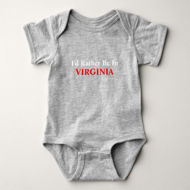 I'd Rather Be In Virginia MIXX Shirt (Front)