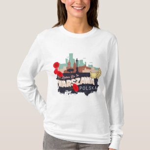 I'd Rather Be In Warszawa Polska - Vintage Warsaw T-Shirt
