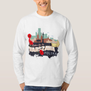 I'd Rather Be In Warszawa Polska - Vintage Warsaw T-Shirt