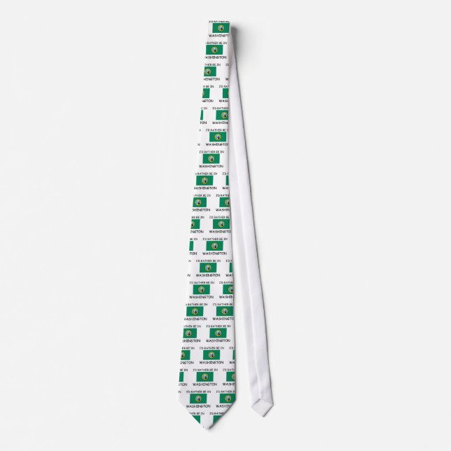 I'd rather be in Washington Tie (Front)