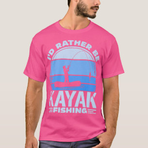 Id Rather Be Kayak Fishing Premium T-Shirt