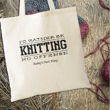 I'd Rather Be Knitting Yarn