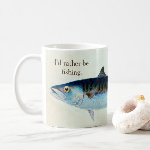 I'd rather be mackerel fishing Mug