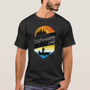 I'd Rather Be On South Harper Lake Wisconsin Fishi T-Shirt