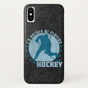 I'd Rather Be Playing Hockey Case-Mate iPhone Case