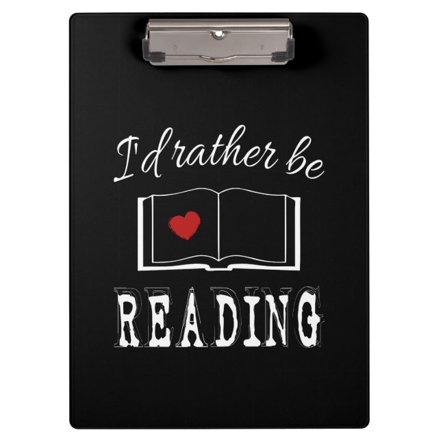 I'd rather be reading clipboard (Front)