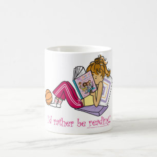 i'd rather be reading coffee mug