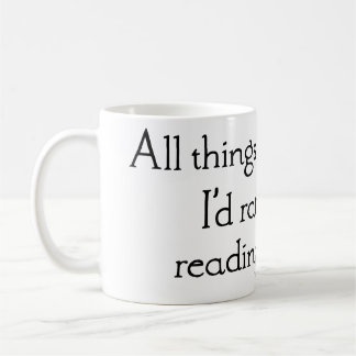 "I'd Rather Be Reading Comics" Coffee Mug