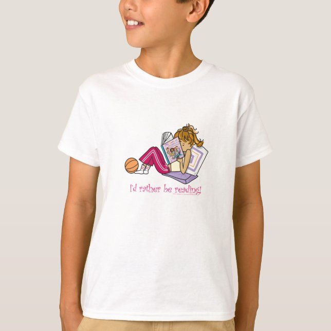 i'd rather be reading T-Shirt (Front)