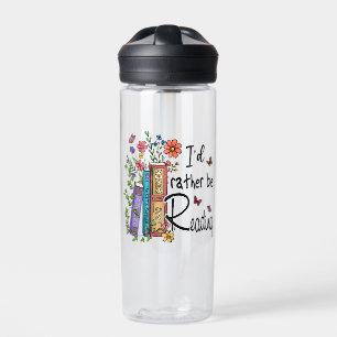 I'd Rather Be Reading Water Bottle