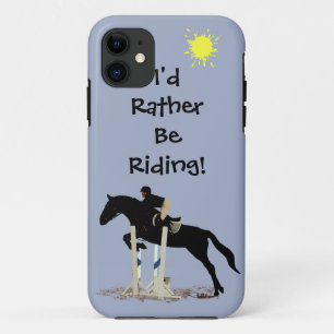 I'd Rather Be Riding! Horse Case-Mate iPhone Case