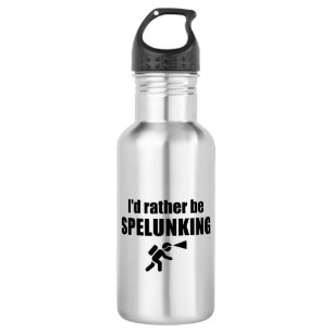 I'd Rather Be Spelunking 532 Ml Water Bottle