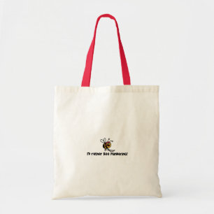 I'd rather bee plundering! tote bag