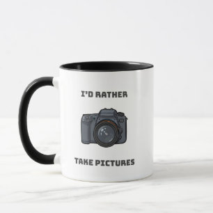 I'd Rather Take Pictures – Photography Lover Gift Mug