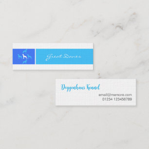 ID Series Great Dane Mini Business Card