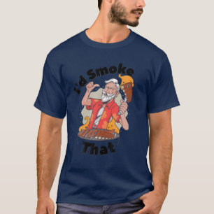I'd Smoke That Funny BBQ Grilling Tee