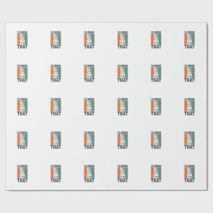 Id Smoke That Vintage BBQ Farm Animals Design Wrapping Paper