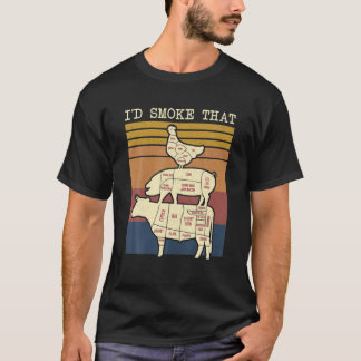 I'd Smoke That Vintage T-Shirt