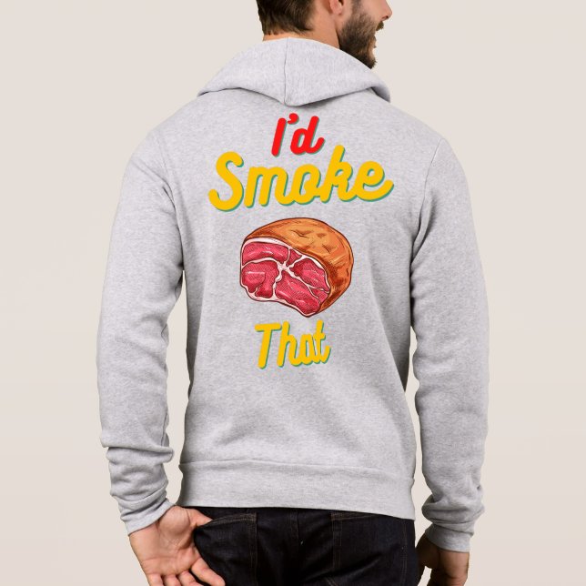 I'd smoke that Women's Hoodies & Sweatshirts (Back)