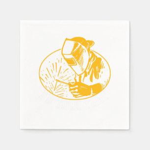 ID Tack That Welder Welding Napkin