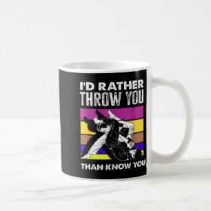 Id Throw You Than Know You Judo Martial Arts Coffee Mug