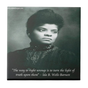 Ida B Wells & Truth Quote Tile