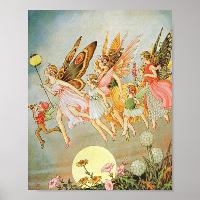 Ida Rentoul - Fairy Parade Poster (Front)