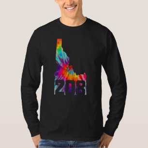 Idaho 208 Area Code Boise ID Pride State Map Funny T-Shirt