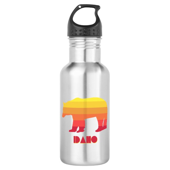 Idaho Bear 532 Ml Water Bottle (Front)